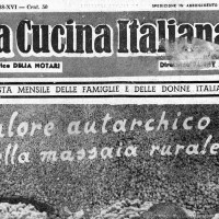 Valore autarchico delle massaie rurali, in «La cucina italiana», marzo 1938.