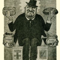 Vignetta di Zanardi (Vita cittadina, agosto 1917).