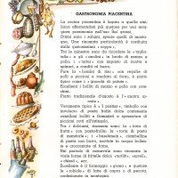 Cartoline e copertine realizzate dall'Ente provinciale per il turismo diretto da Aldo Ambrogio.
Le guide Benvenuti a Piacenza e nella sua provincia furono edite in più edizioni dalla tipografia Porta tra il 1952 e il 1957.
I particolari dei piatti sono tratti da diversi numeri del 1956-1957 della rivista “Placentia Floret”, la rivista notiziario dell'Ente pubblicata a partire dal 1956. La pagina della Gastronomia piacentina è tratta dalla Guida Benvenuti a Piacenza del 1955.