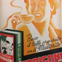 Bevo il caffé preparato con il maltoriso Arrigoni. Succedaneo al caffé coloniale, in «L’Illustrazione italiana», 17 maggio 1936, n. 20. 